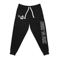 Built to Flex Athletic Joggers — 'Built to Flex' Black Fitness Sweatpants