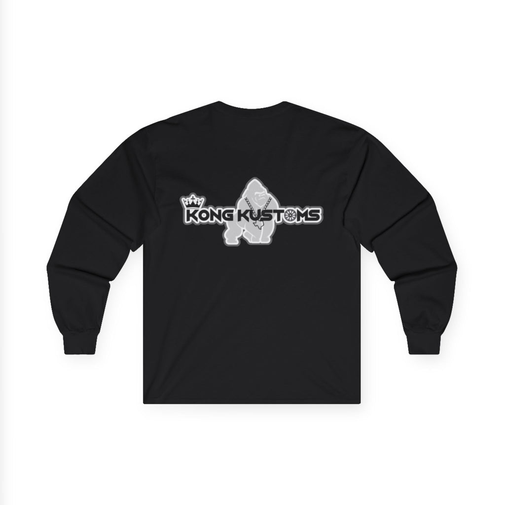 Long Sleeve Tee — 'Home Is Where The Heart Is' Minimal Chest Logo