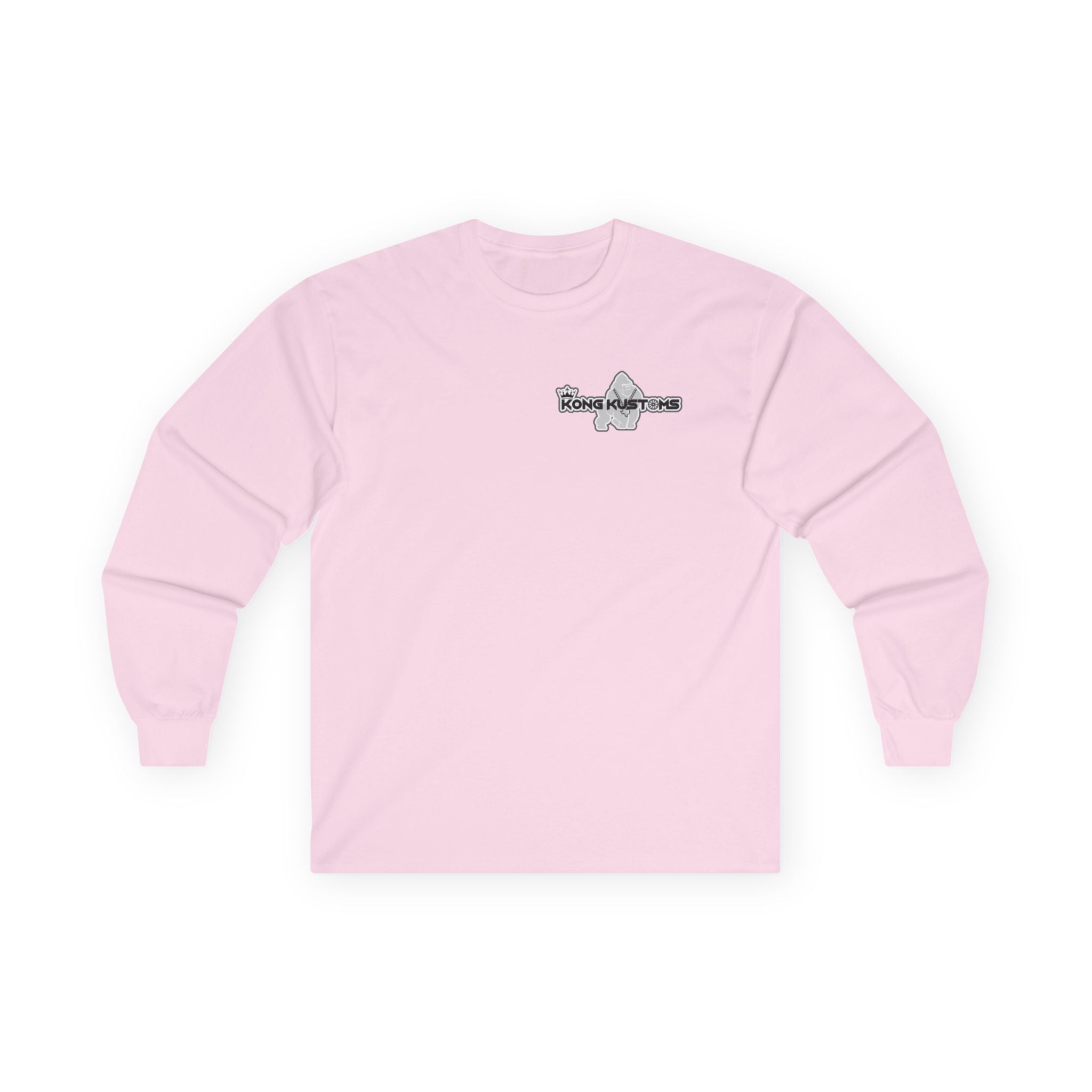 Long Sleeve Tee — 'Home Is Where The Heart Is' Minimal Chest Logo