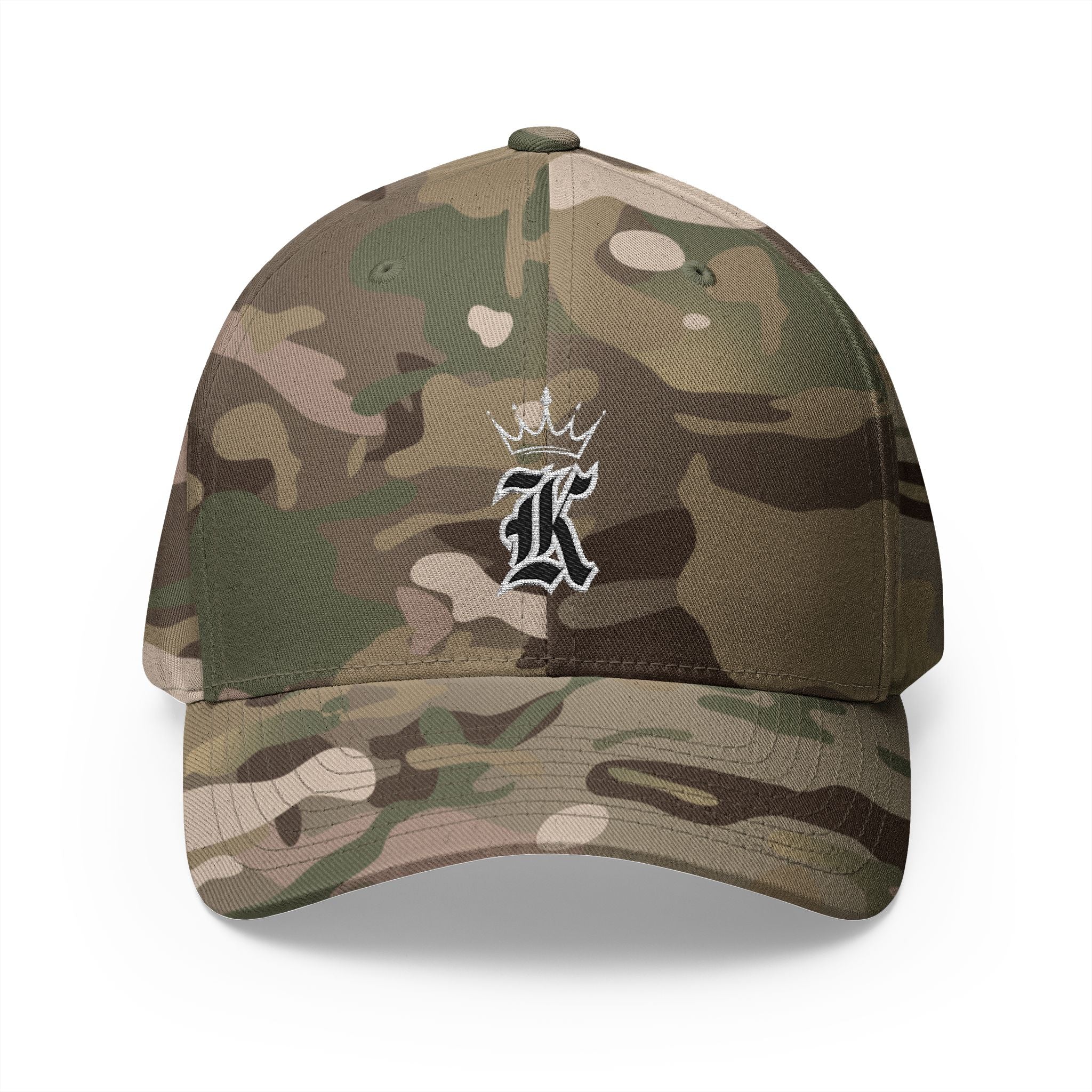 Embroidered 'K' Crown Cap
