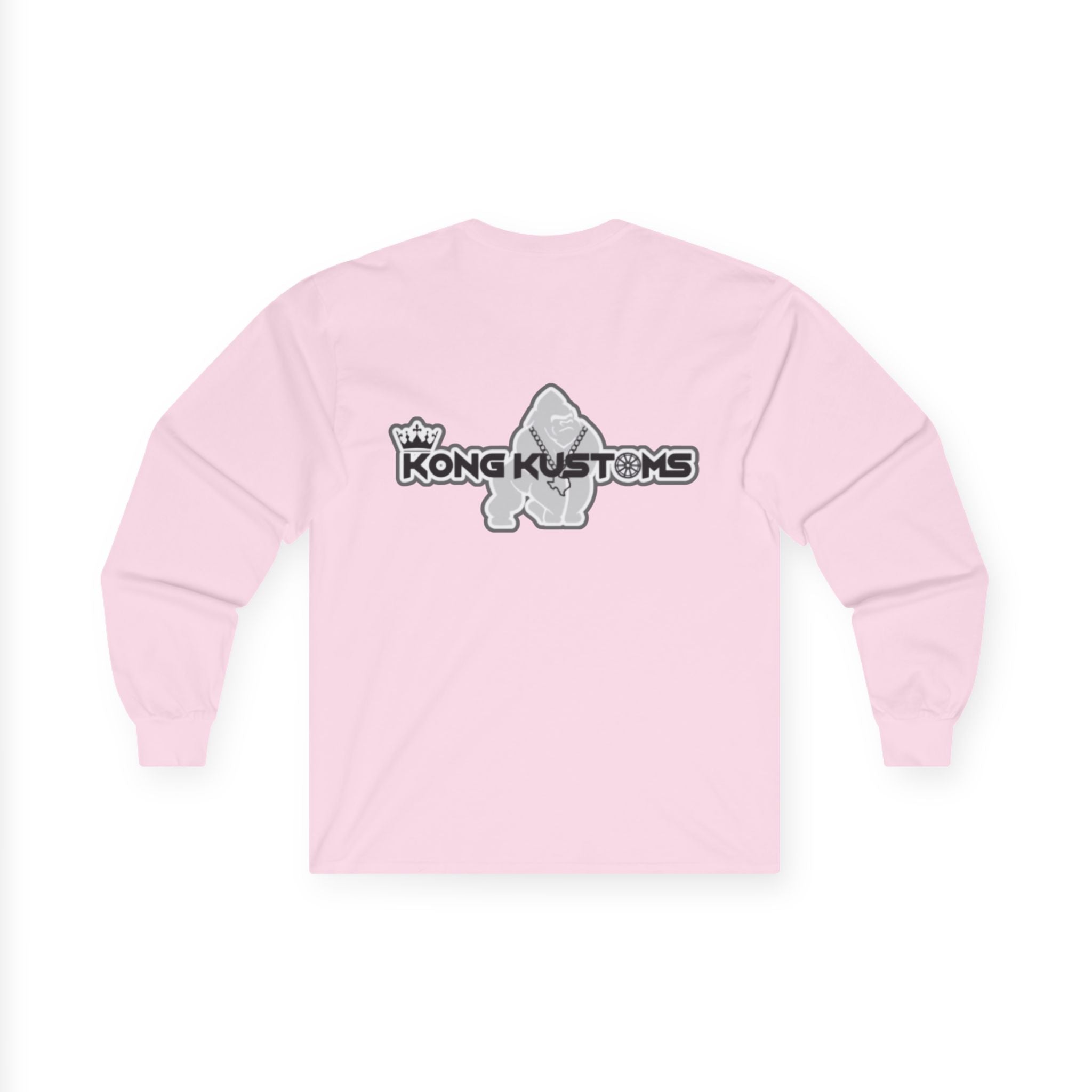 Long Sleeve Tee — 'Home Is Where The Heart Is' Minimal Chest Logo