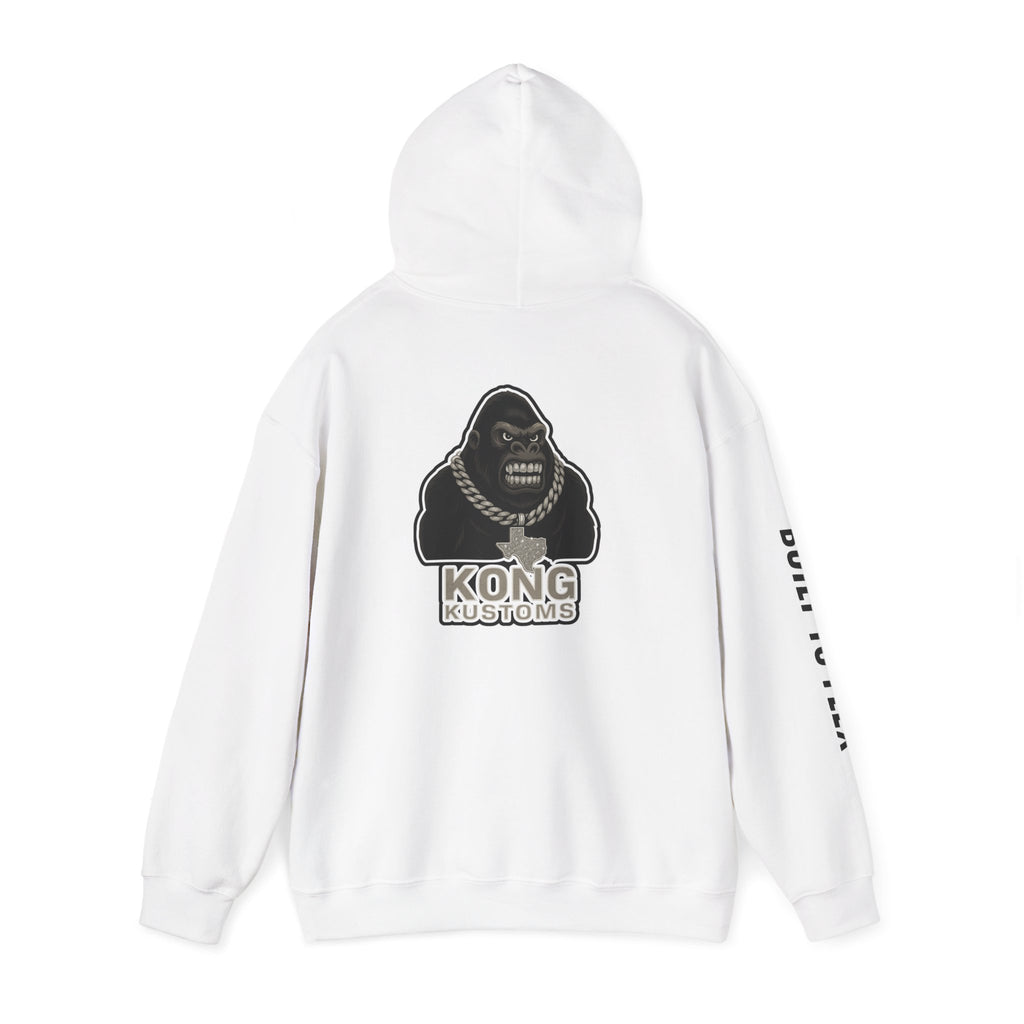 Kong Kustoms Graphic Hoodie – Built to Flex Gorilla Logo Pullover