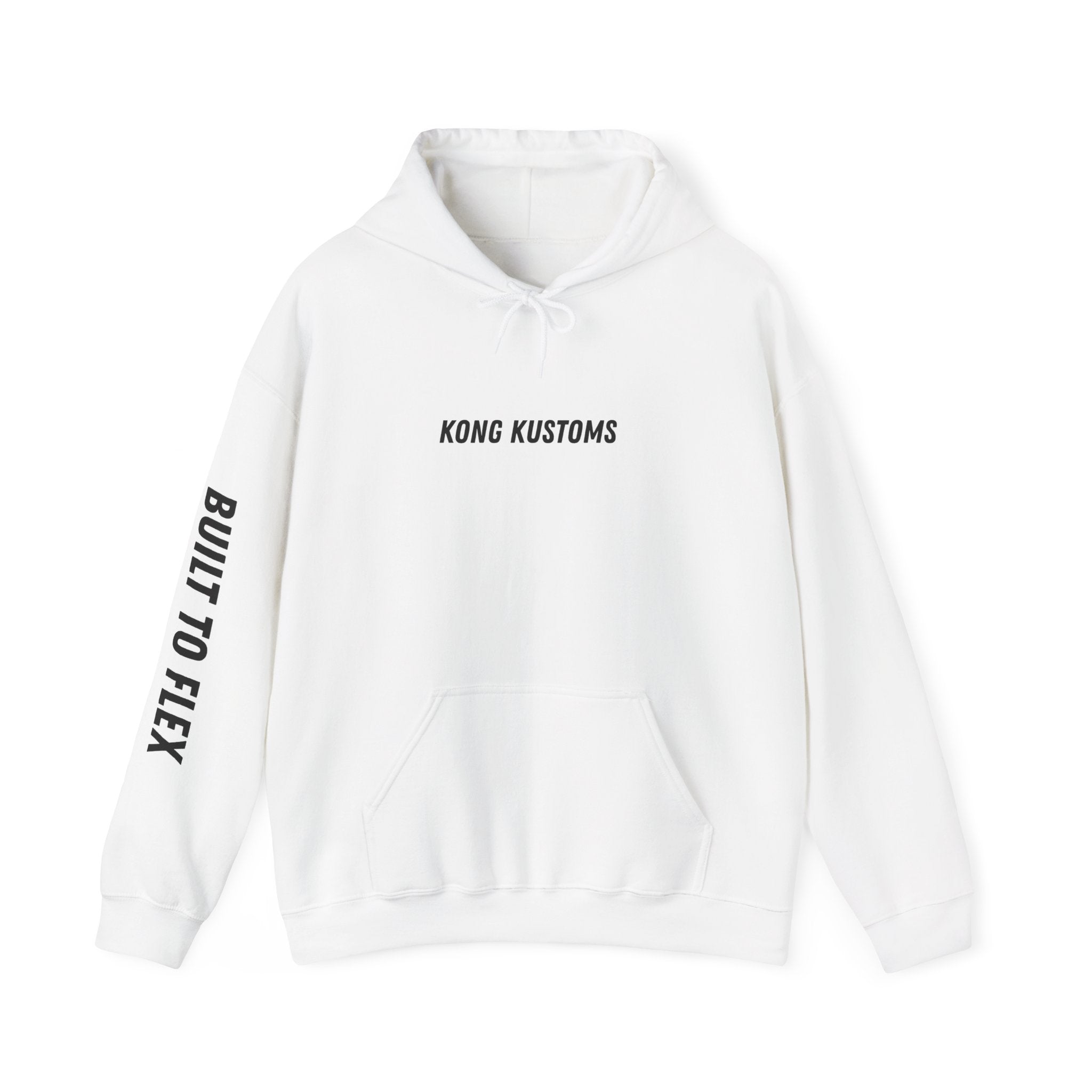 Kong Kustoms Graphic Hoodie – Built to Flex Gorilla Logo Pullover