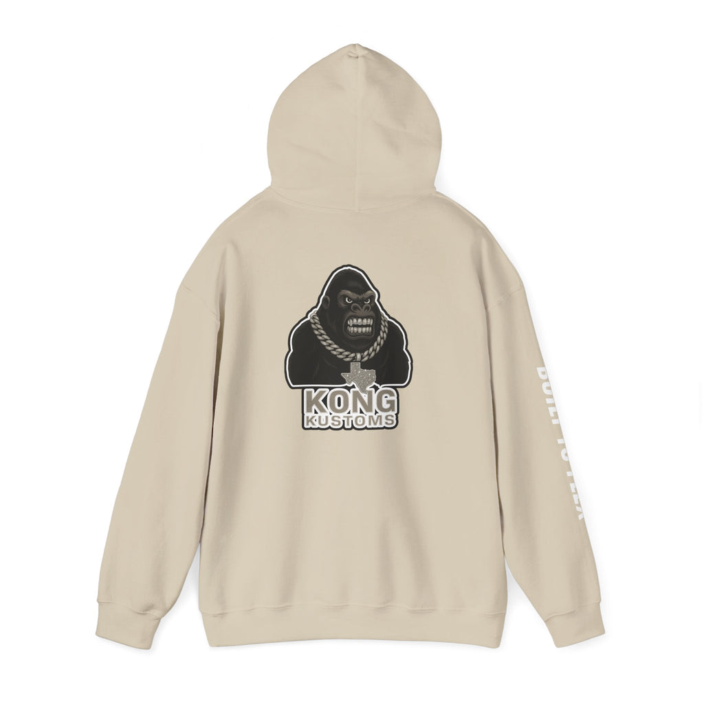 Kong Kustoms Graphic Hoodie – Built to Flex Gorilla Logo Pullover